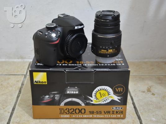 Excellent Nikon D D3200 24.2 MP Digital SLR Camera - Black